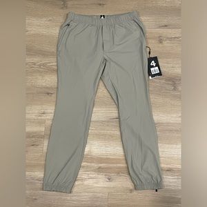 FourLaps Gravel Flex Joggers Stretch Athletic Athleisure Pants Men’s Medium